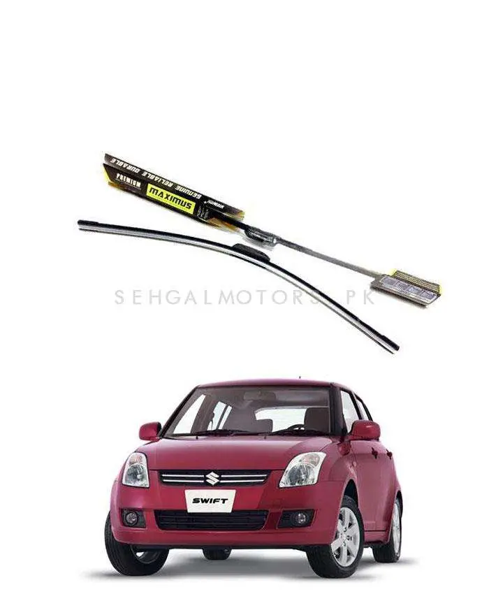 Suzuki Swift Maximus Premium Silicone Wiper Blades 2010 - 2021 1