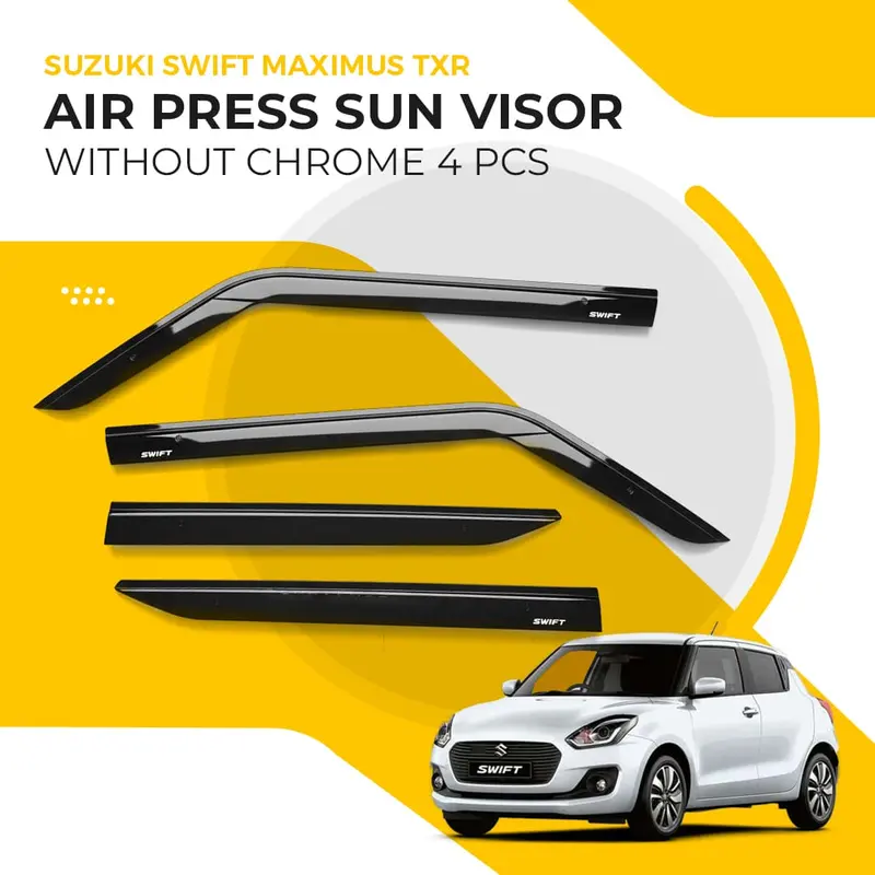 Suzuki Swift Maximus Txr Air Press Sun Visor Without Chrome 4 Pcs 2022 - 2024 1