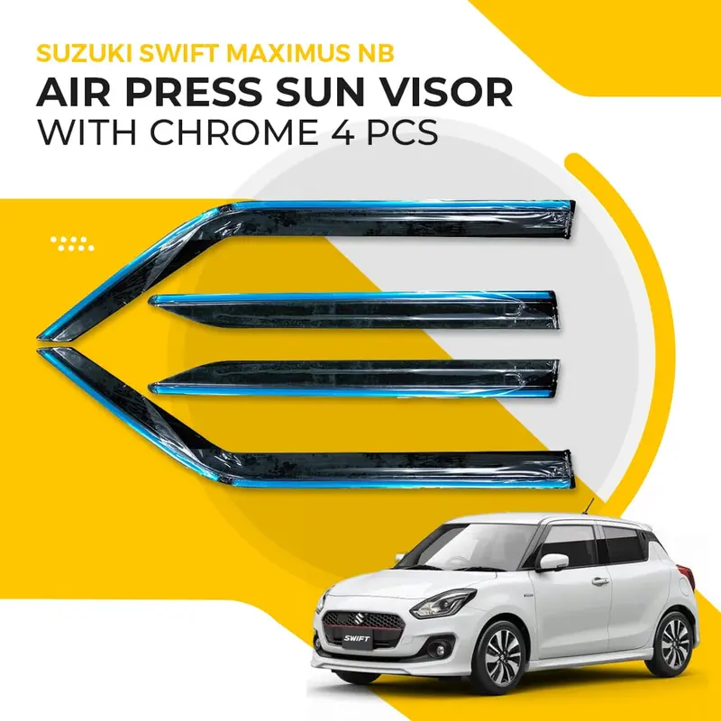 Suzuki Swift Nb Air Press Sun Visor With Chrome 2022 - 2024 1
