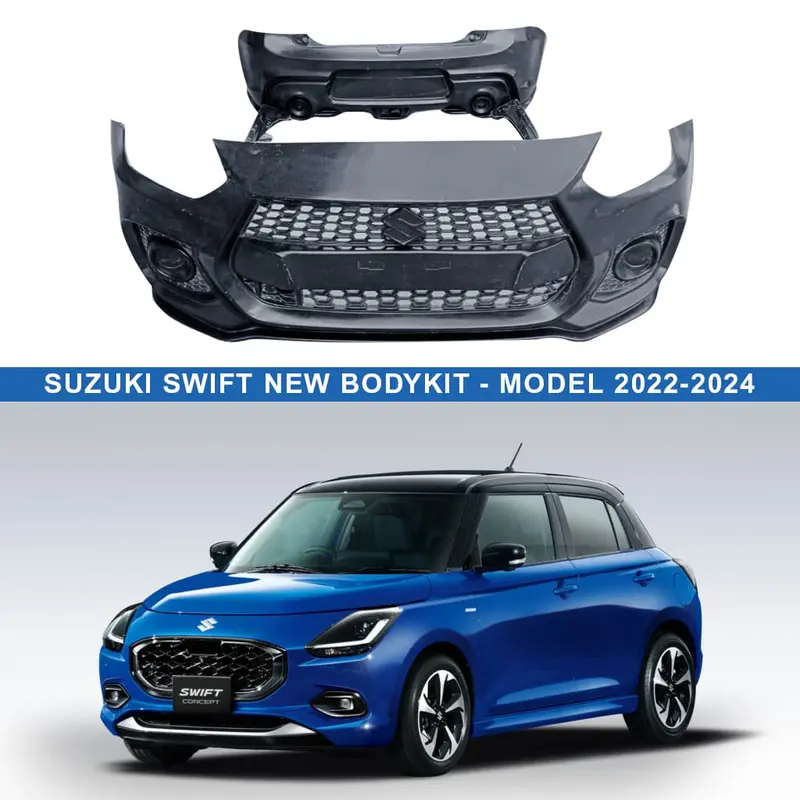 Suzuki Swift New Bodykit 4 Pcs Fiber Glass 2022 - 2024 1