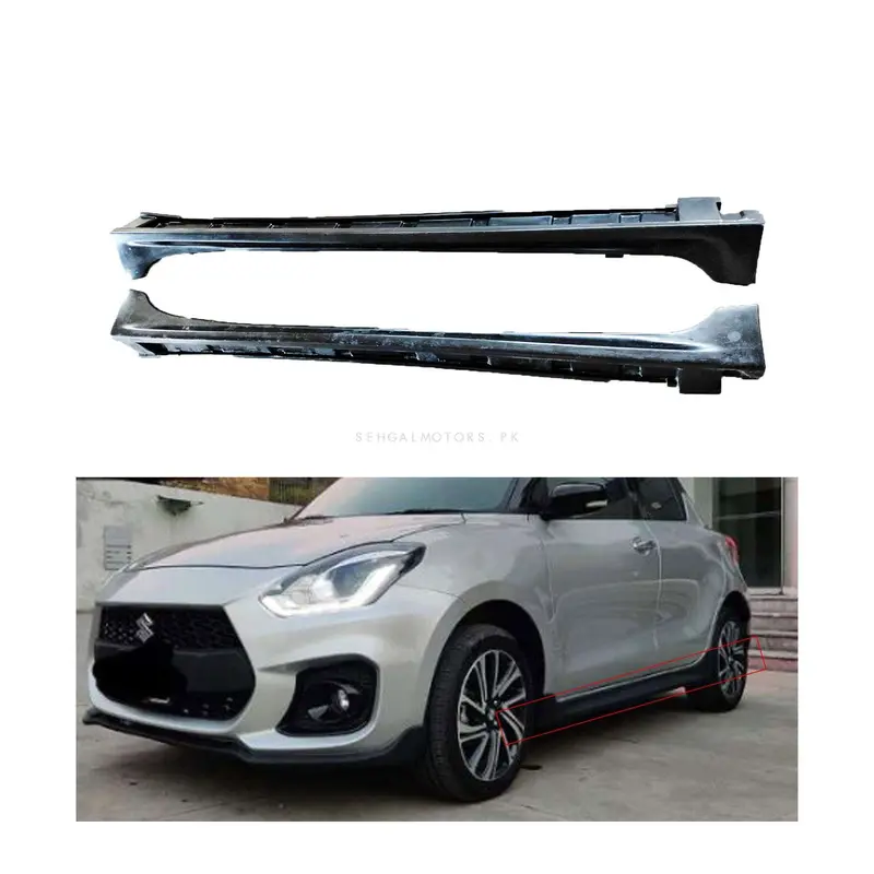 Suzuki Swift Side Foot Panel Skirts Fiber Glass Pair 2022 - 2024 1