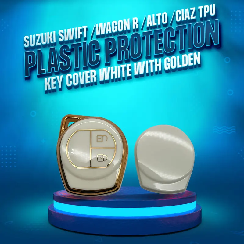 Suzuki Swift Tpu Plastic Protection Key Cover White 1