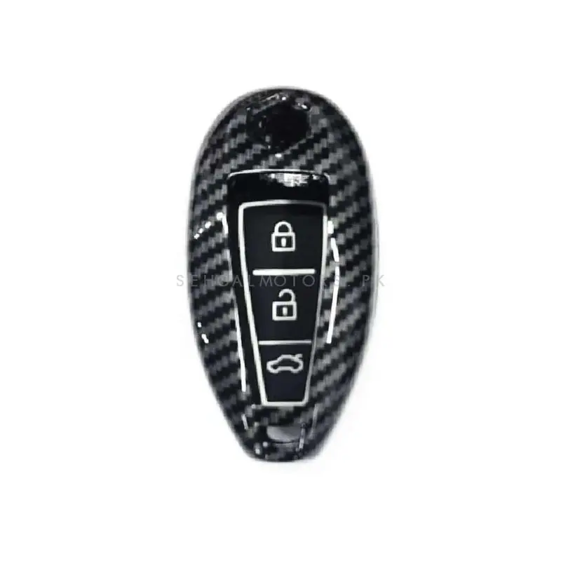 Suzuki Vitara Key Shell Key Case Carbon Fiber 2016 - 2022 2