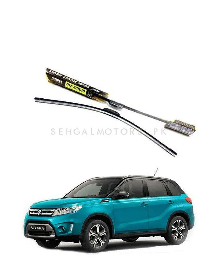 Suzuki Vitara Maximus Premium Silicone Wiper Blades 2016 - 2022 1