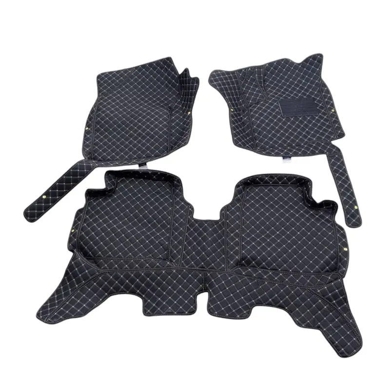 Suzuki Wagon R 7D Floor Mat- Black 2014 - 2024 - 3 Pcs Set 2