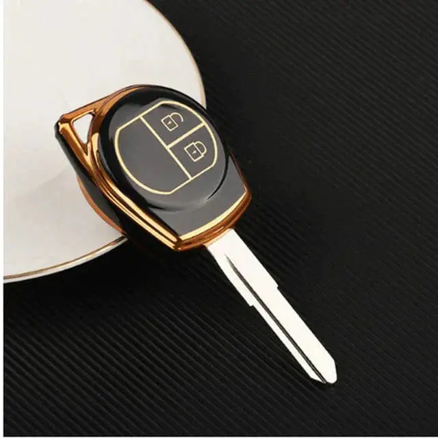 Suzuki Wagon R, / Alto / Swift Leather Tpu Car Key Cover 1