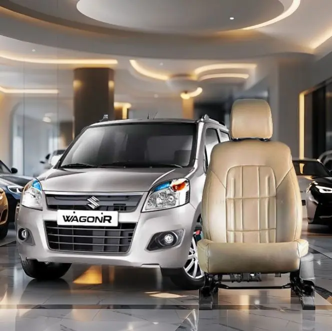 Suzuki Wagon R Audi Style Brown Brown Seat Covers 2014 - 2024 2