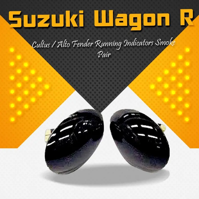 Suzuki Wagon R / Cultus / Alto Fender Running Indicators Smoke - Pair 1