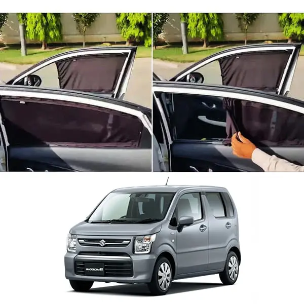 Suzuki Wagon R Custom Fit Retractable Curtains Japanese 2021 - 2025 - 6Th Generation 1