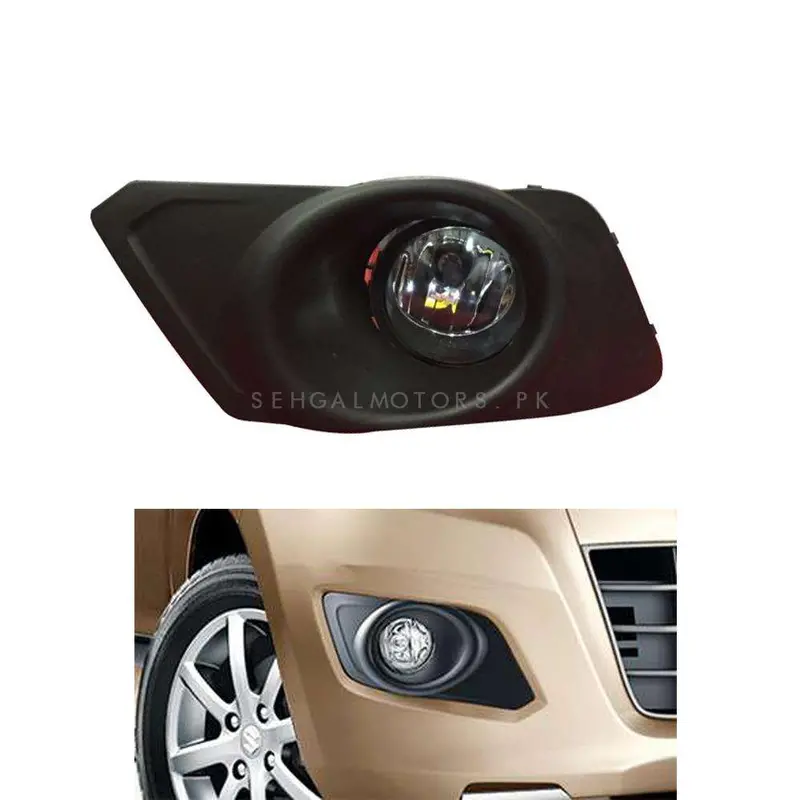 Suzuki Wagon R Dlaa Fog Lamps Bumper Light Without Chrome 2014 - 2024 2