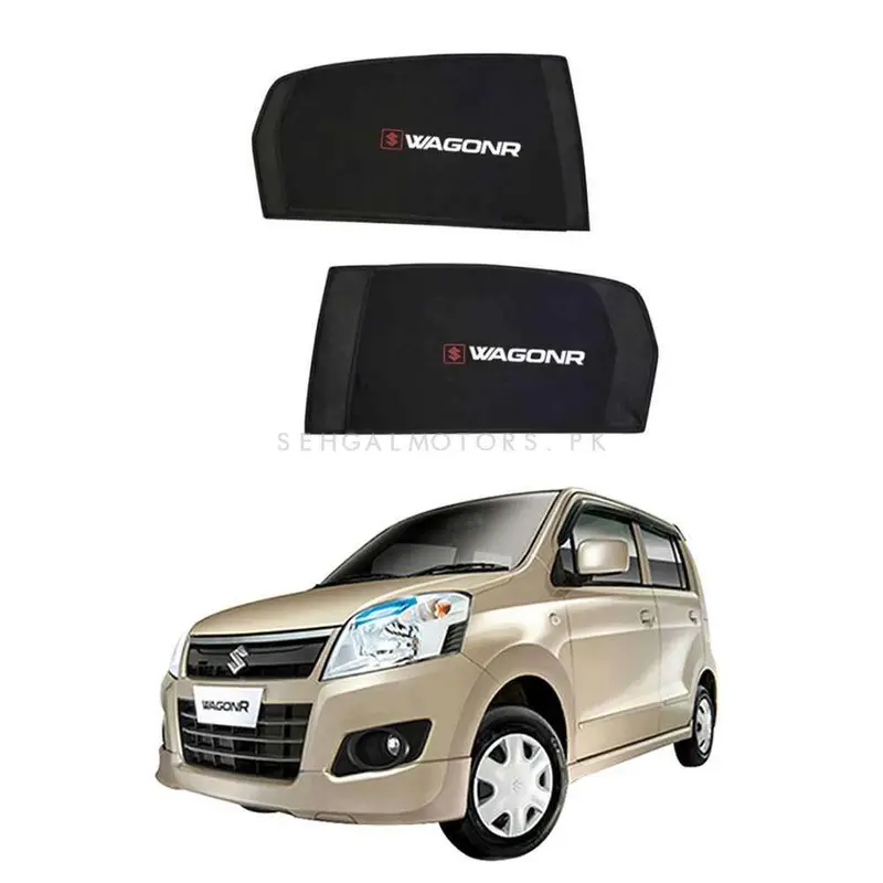 Suzuki Wagon R Foldable & Flexible Sunshade With Logo 2014 - 2024 - Side Sun Shade 1