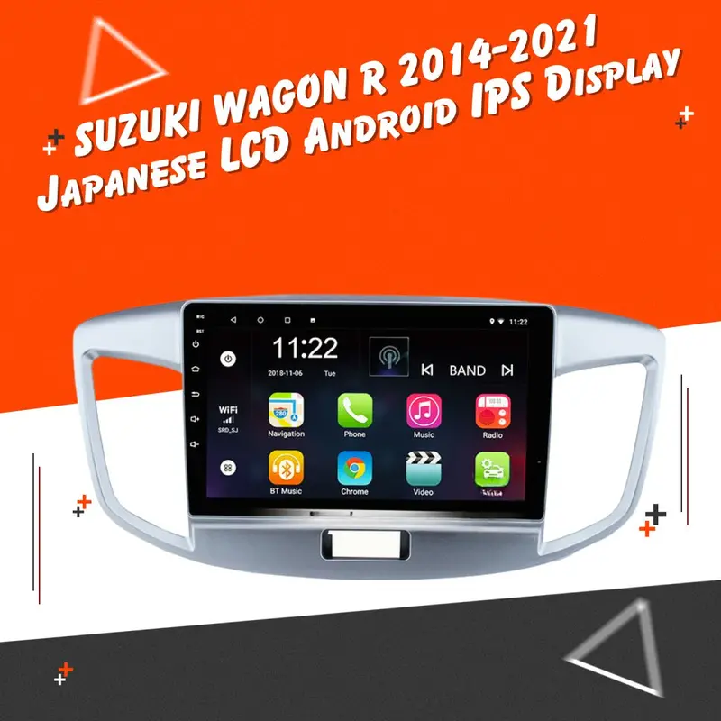 Suzuki Wagon R Japanese Android Lcd Silver 9 Inches 2014 - 2024 1