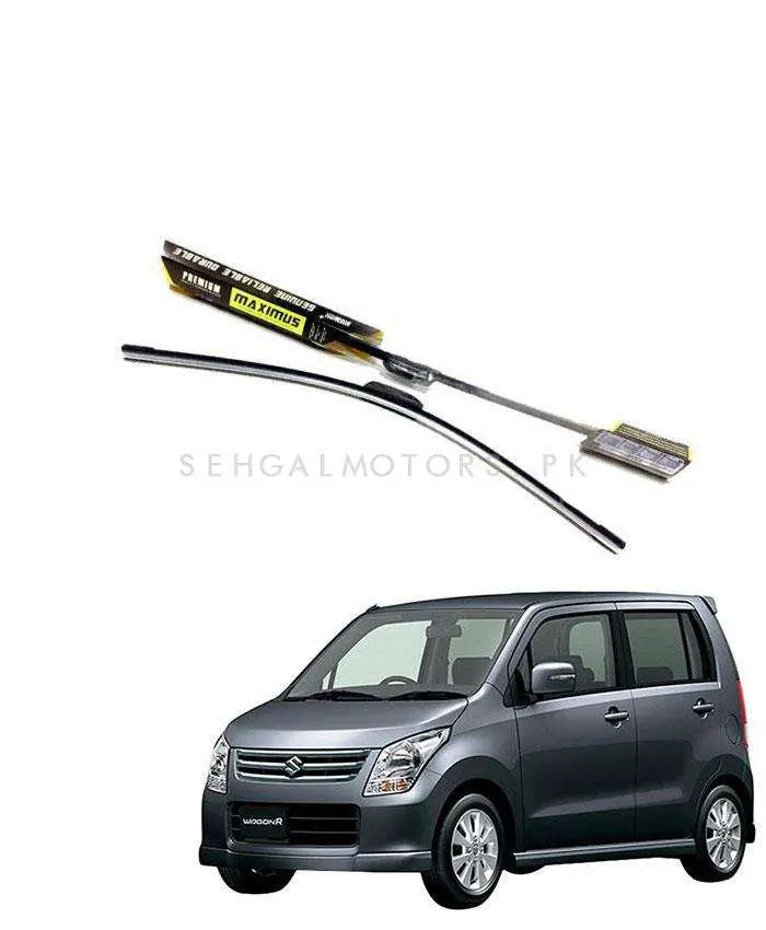 Suzuki Wagon R Maximus Premium Silicone Wiper Blades 1