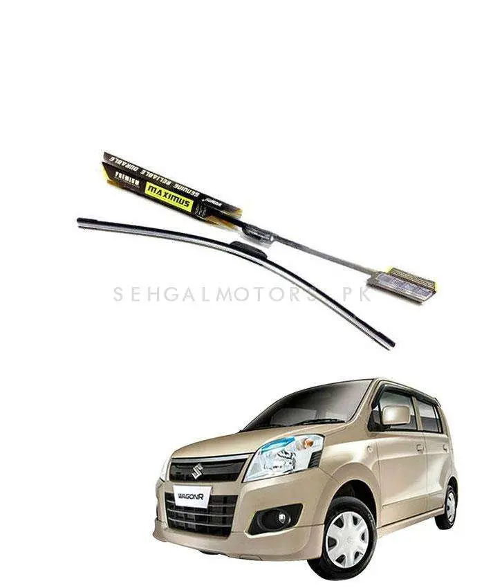 Suzuki Wagon R Maximus Premium Silicone Wiper Blades 1