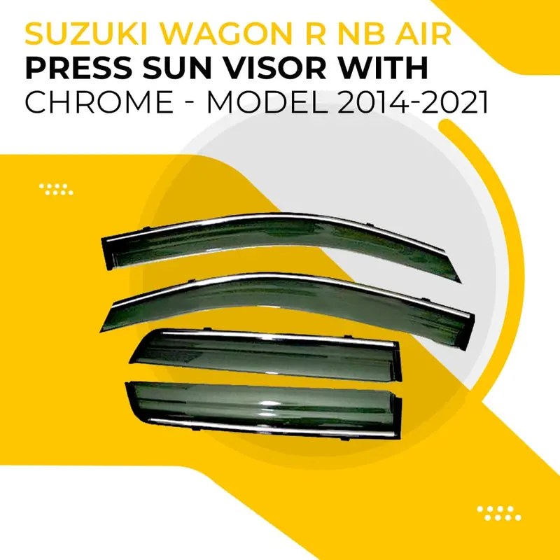 Suzuki Wagon R Nb Air Press Sun Visor With Chrome 1