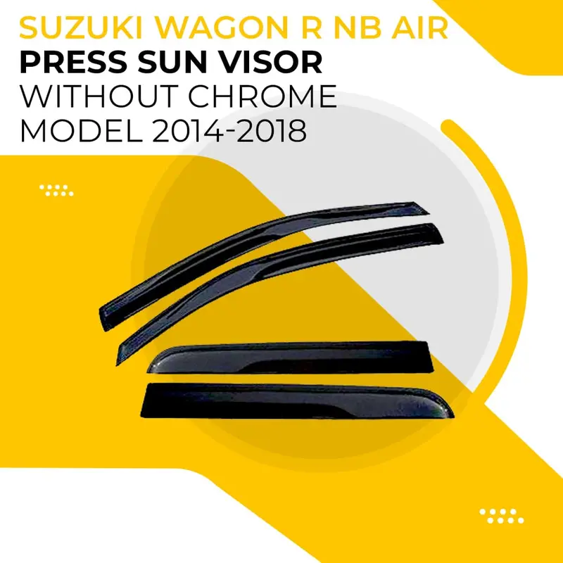 Suzuki Wagon R Nb Air Press Sun Visor Without Chrome 2014 - 2024 1