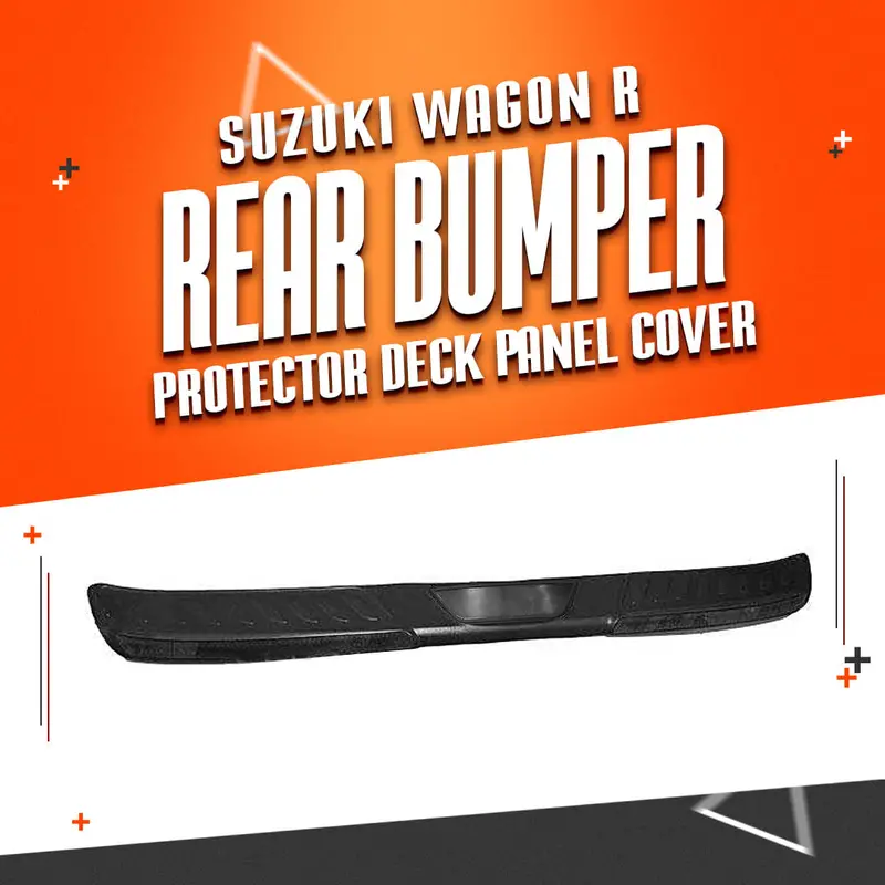 Suzuki Wagon R Rear Bumper Protector Deck Panel Cover 2014 - 2024 1