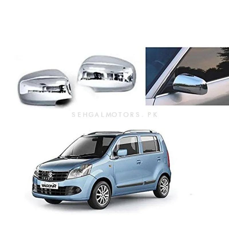 Suzuki Wagon R Side Mirror Chrome Covers 2014 - 2024 2