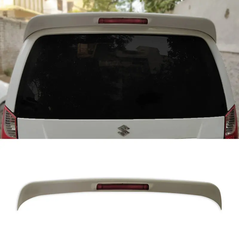 Suzuki Wagon R Trunk Spoiler With Led (Fiber) Model 2014-2021 1