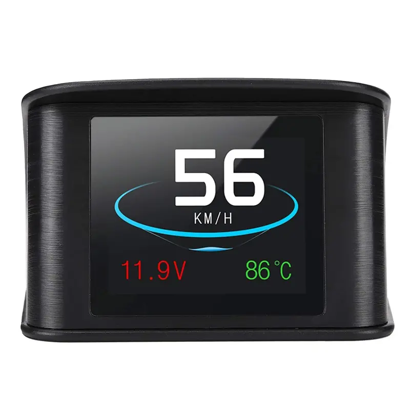 T600 Universal Car Hud Head Up Display Digital Gps Speedometer 2