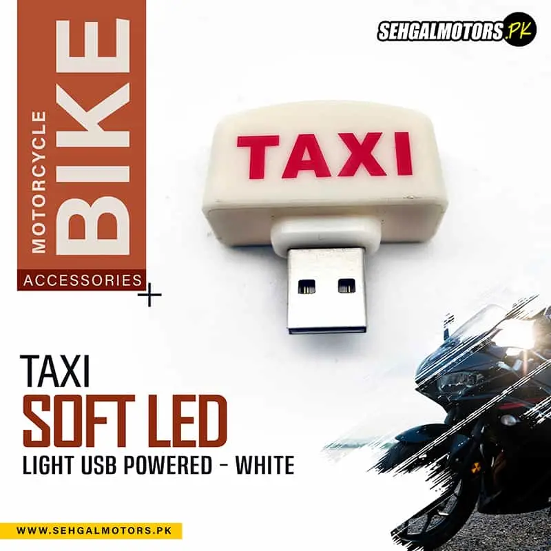 Taxi Soft Led Light Usb Powered - White 1