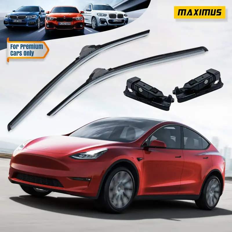 Tesla Model Y Silicone Wiper Blades For Special Cars - Model 2021-2024 1