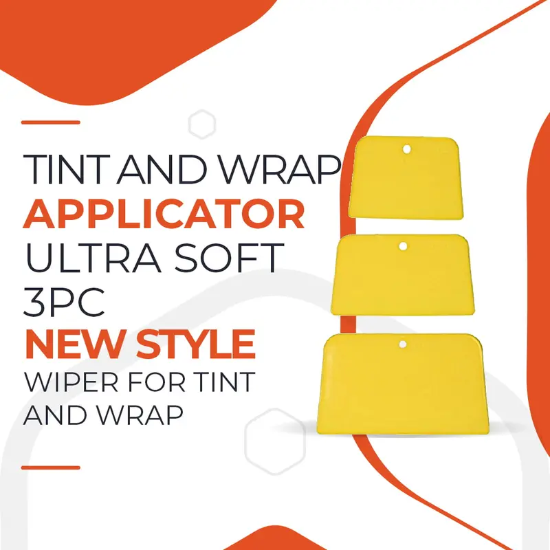 Tint And Wrap Applicator Ultra Soft - 3Pc - Wiper For Tint And Wrap 1