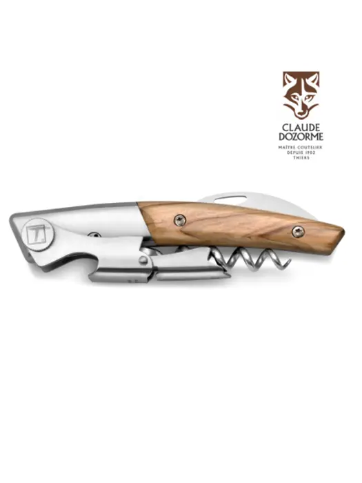 Tire-Bouchon Le Thiers® Sommelier Double Levier Avec Manche Olivier- Claude Dozorme 1