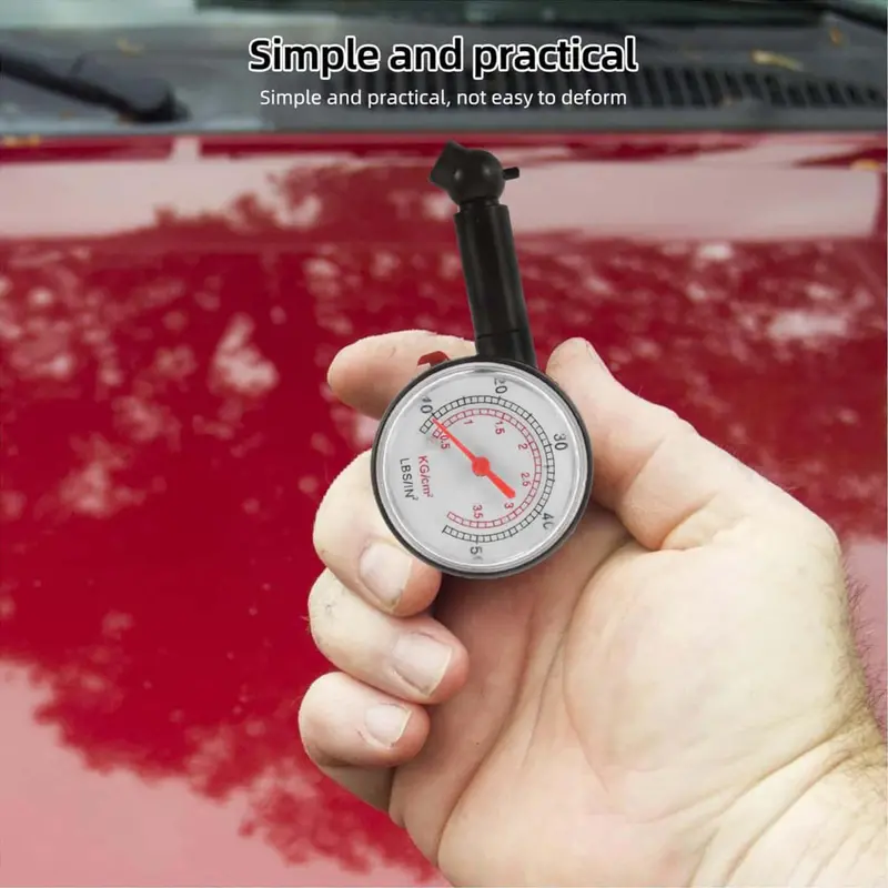 Tire Tyre Air Pressure Gauge Analogue (86028) 1