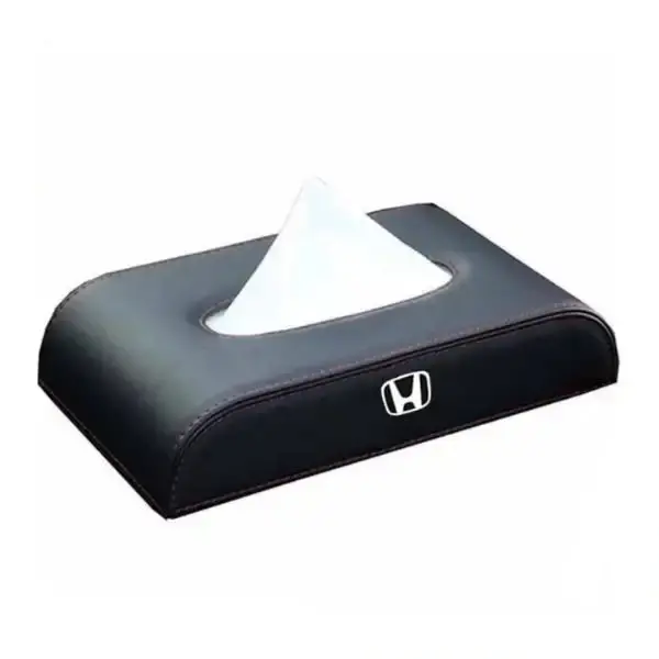 Tissue Box Slim Black Without Logo 5Cm 3