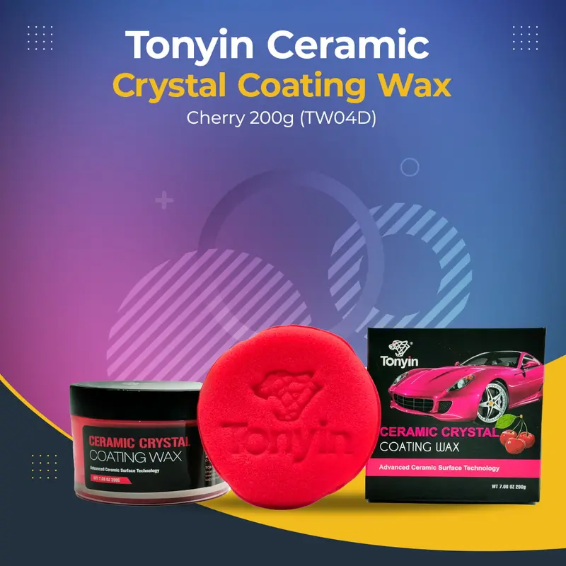 Tonyin Ceramic Crystal Coating Wax Cherry 200G (Tw04d) 1