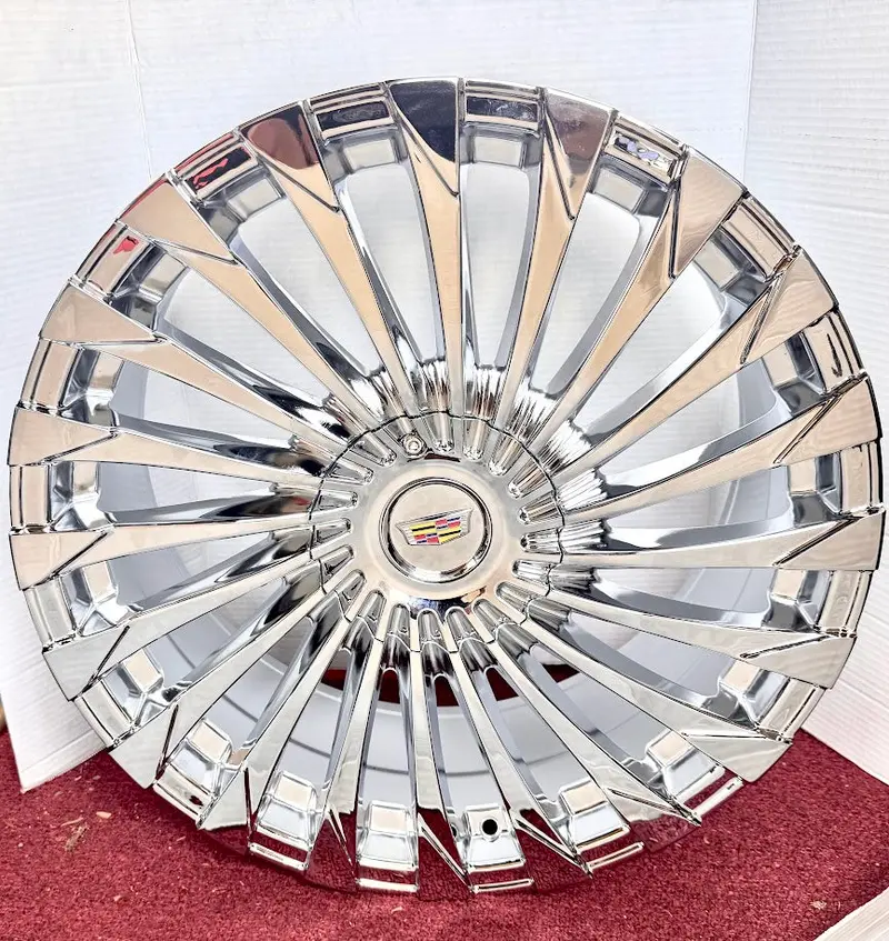 "Tornado" Chrome 20" X 8.5" Set Of 4 Wheels Ct6 Cts Ct5 Xts Xt4 1