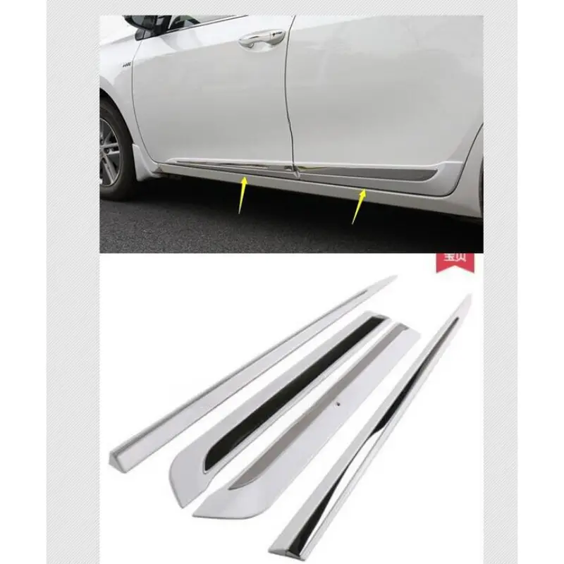 Toyoa Corolla Door Moulding White Model 2014-2017 1