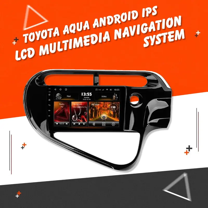 Toyota Aqua Android Lcd Black 9 Inches 2016 - 2024 1