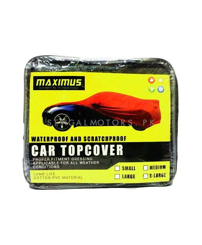Toyota Aqua Custom Maximus Non Woven Car Top Cover 2012 - 2020 - Scratchproof Waterproof 1