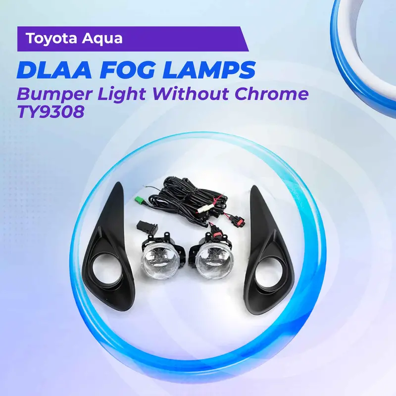 Toyota Aqua Dlaa Fog Lamps Bumper Light Without Chrome 2018 - 2020 - - Ty9308 1