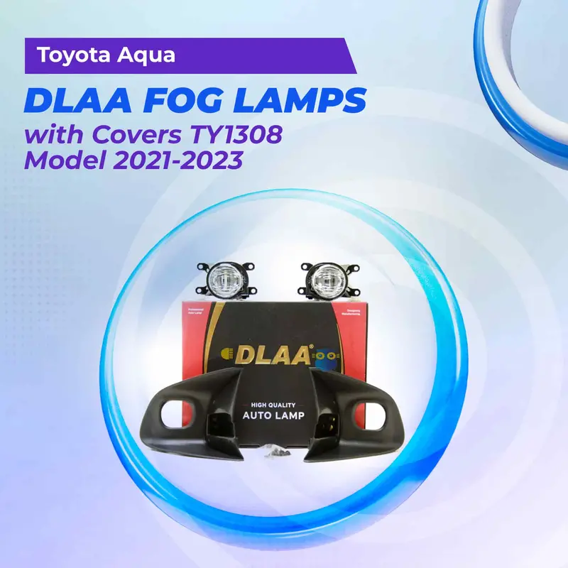Toyota Aqua Dlaa Fog Lamps With Covers Ty1308 2013 - 2024 1