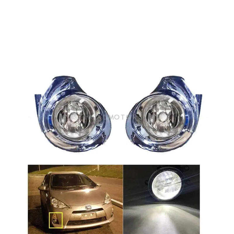 Toyota Aqua Fog Lamps Bumper Light Chrome Ty838 E 2