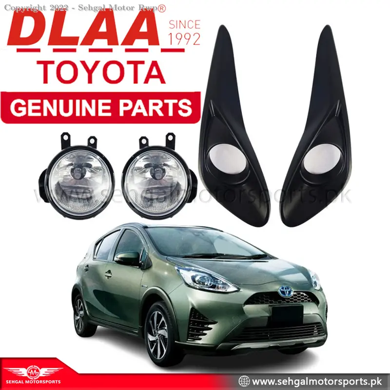 Toyota Aqua Fog Light Dlaa Ty9308 (Model 2018-2021) 1