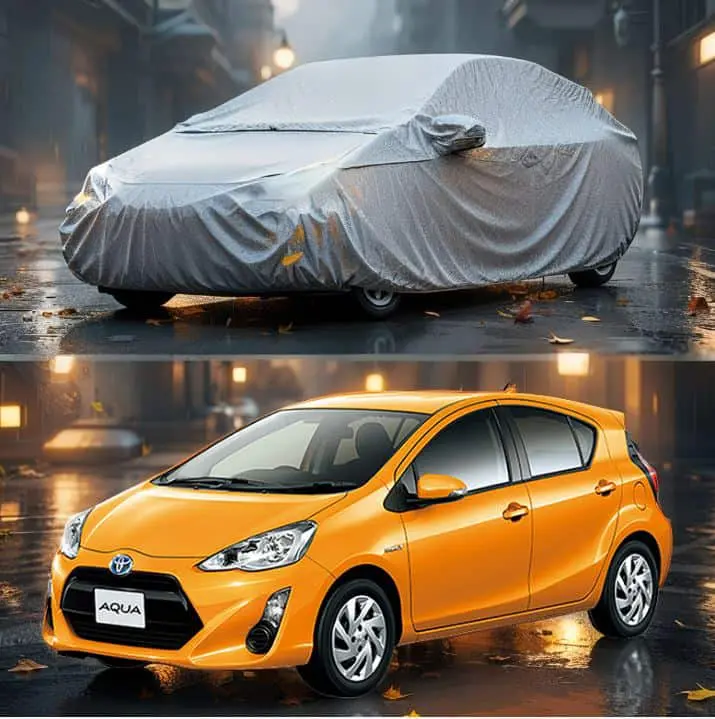 Toyota Aqua Maximus Non Woven Top Cover 2012 - 2017 - Scratchproof Waterproof 1