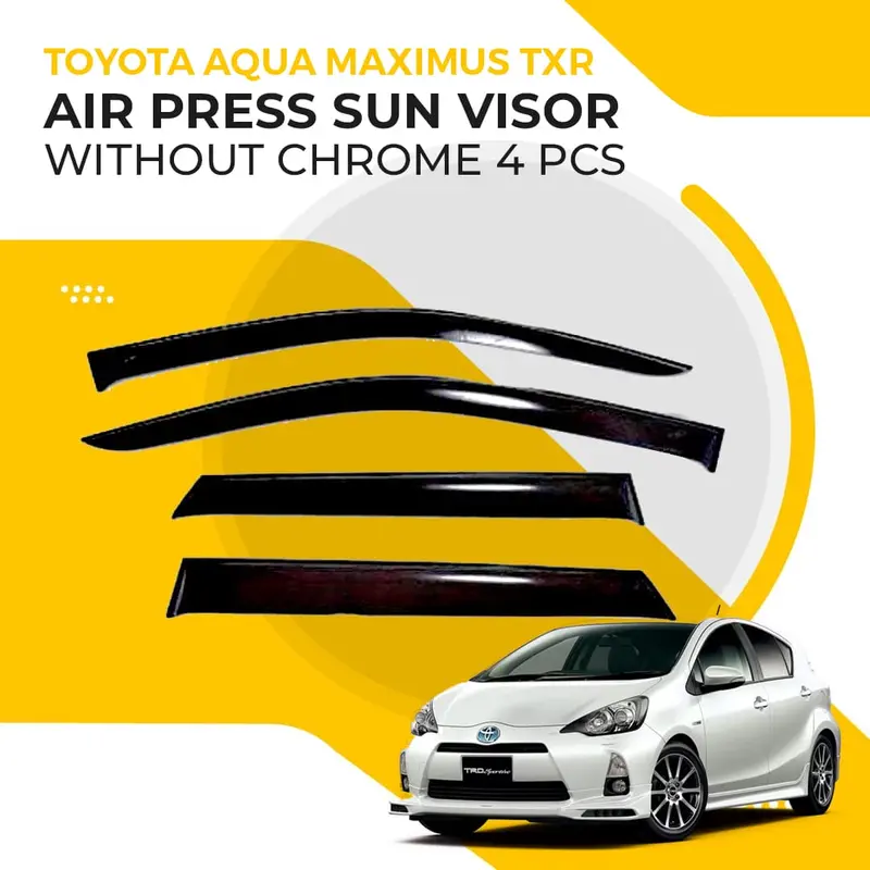 Toyota Aqua Maximus Txr Air Press Sun Visor Without Chrome 2012 - 2022 1