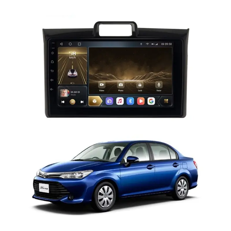 Toyota Axio Android Panel 1+16Gb Model 2018-2021 1