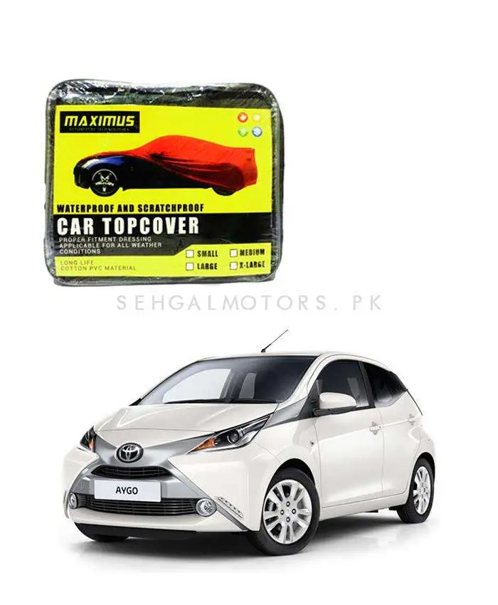 Toyota Aygo Maximus Non Woven Top Cover - Model 2014-2017 - Scratchproof Waterproof 2
