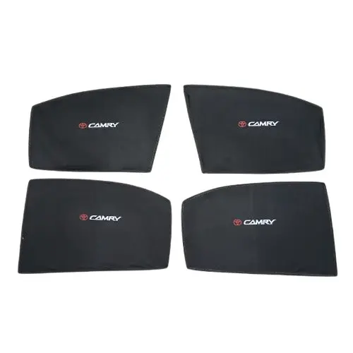 Toyota Camry Foldable & Flexible Sunshade With Logo 2006 - 2011 - Side Sun Shade 1