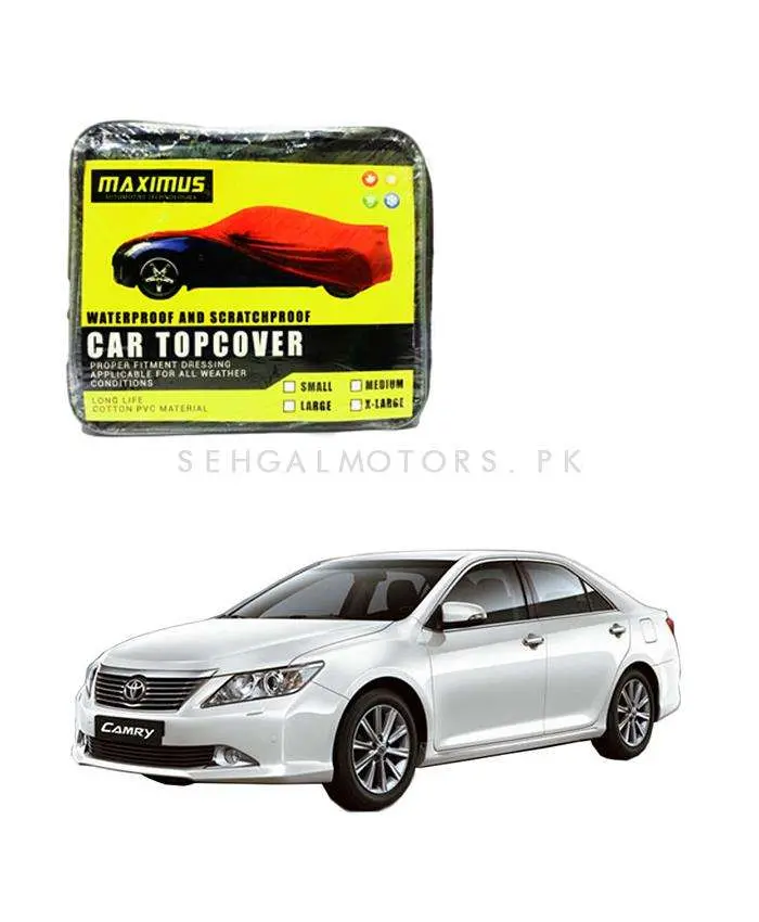 Toyota Camry Maximus Non Woven Top Cover - - Scratchproof And Waterproof - Without Belt 2