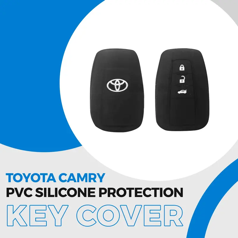 Toyota Camry Pvc Silicone Protection Key Cover 2011 - 2018 1