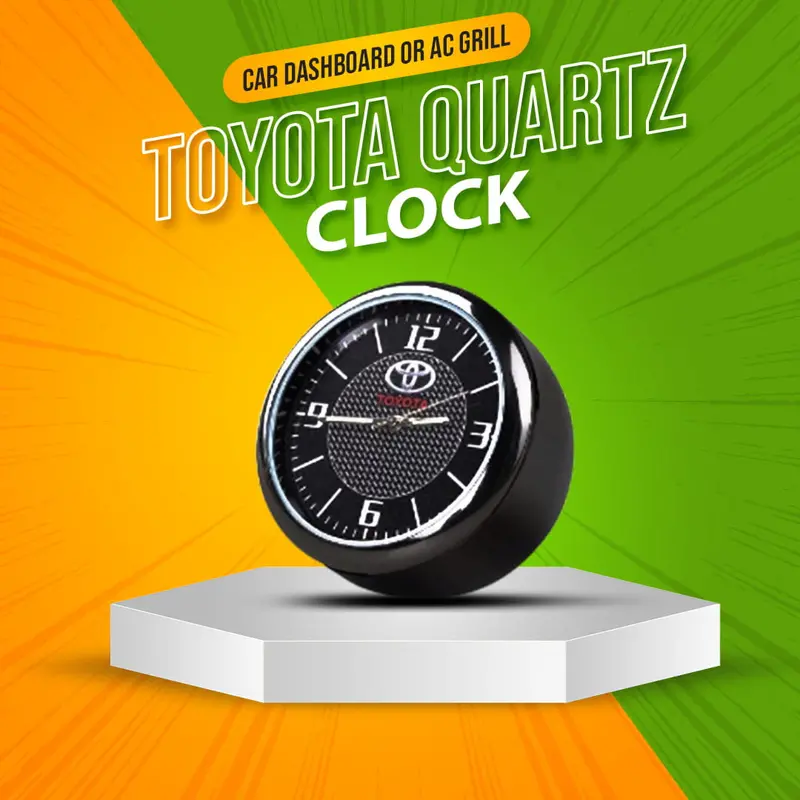 Toyota Car Dashboard Or Ac Grill Clock 1