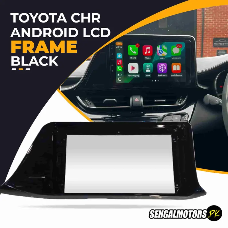 Toyota Chr Android Lcd Frame With Grip Black 9 Inches Base 2016 - 2024 1