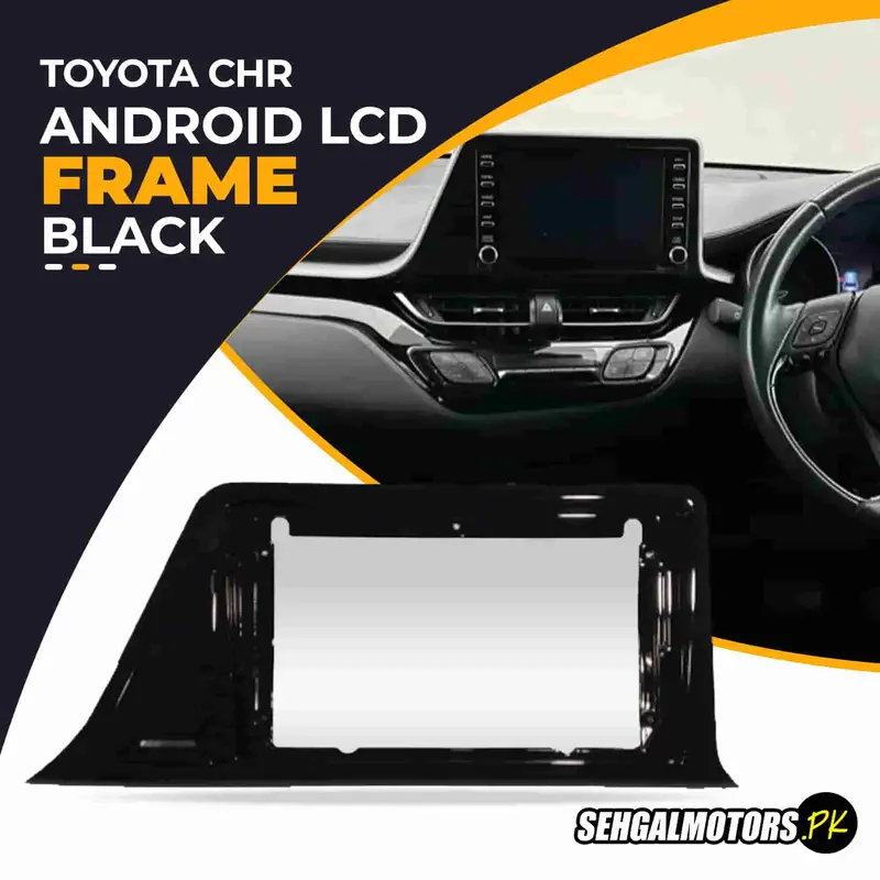 Toyota Chr Android Lcd Frame With Grip Black 9 Inches High-End 2016-2024 1