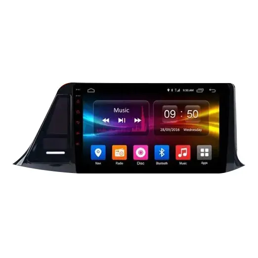 Toyota Chr Android Lcd High-End Black 9 Inches 2016 - 2024 2